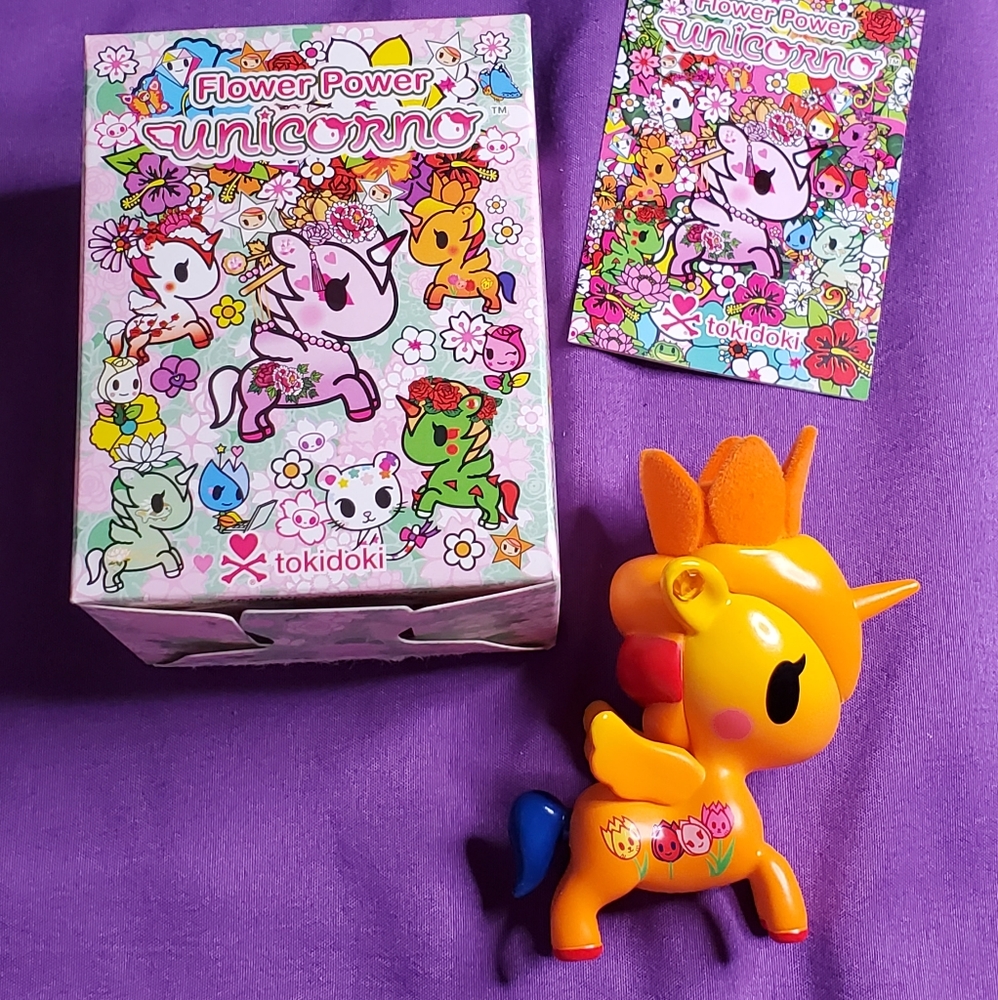 Tokidoki Unicorno Flower Power Vinyl Figure Tulip